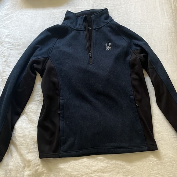 Spyder fleece lined quarter zip - Picture 2 of 5